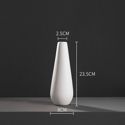 White Porcelain Vases