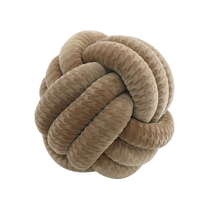 Knotting Crafted Cotton Pillow