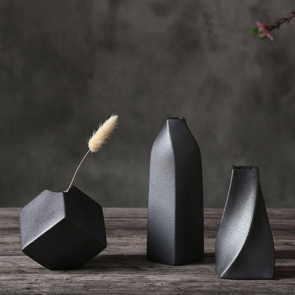 Black Glaze Vase