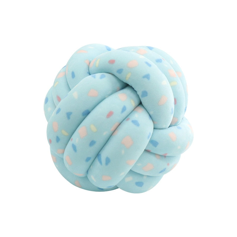 Knotting Crafted Cotton Pillow