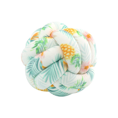 Knotting Crafted Cotton Pillow