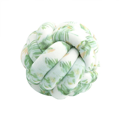 Knotting Crafted Cotton Pillow