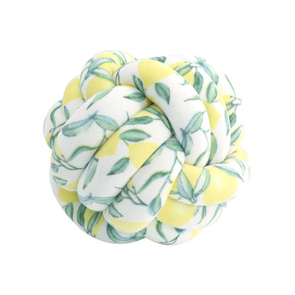 Knotting Crafted Cotton Pillow